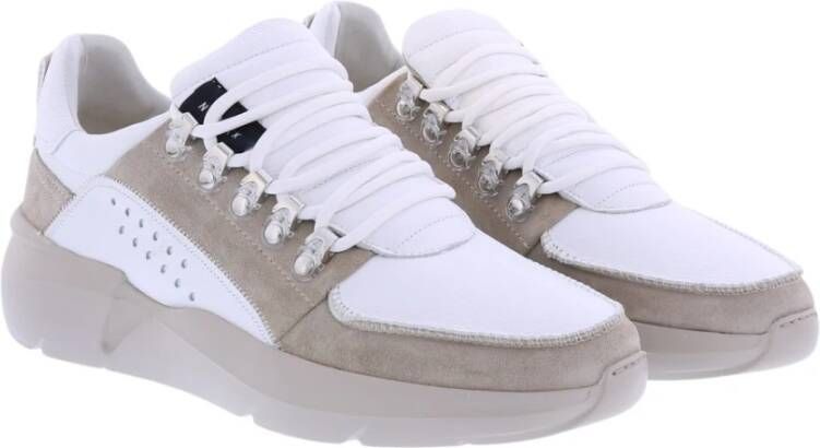 Nubikk Roque Romeinse sneaker Wit Heren