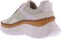 Bruin Tinten Ross Riviera Lage sneakers Leren Sneaker Dames Beige - Thumbnail 8