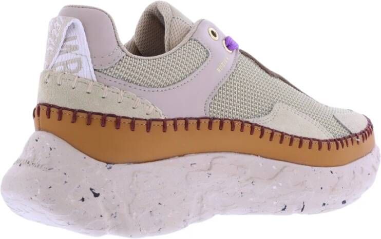 Nubikk Riviera Sneakers voor Vrouwen Beige Dames