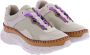 Bruin Tinten Ross Riviera Lage sneakers Leren Sneaker Dames Beige - Thumbnail 10