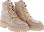 Nubikk Dames Synthetische Veterschoenen Beige Dames - Thumbnail 11