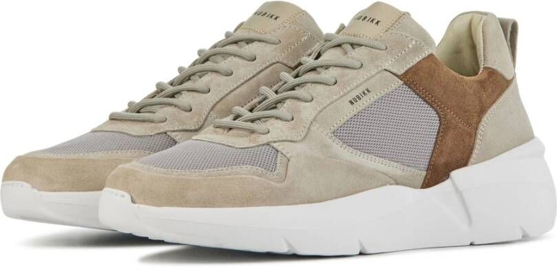 Nubikk Sneakers Taupe Beige Heren