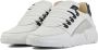 Nubikk Roque Roman Men White Black Leather Lage sneakers - Thumbnail 10