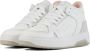 Nubikk Witte Hoge Sneaker Basket Mid Dames - Thumbnail 6