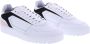 NUBIKK Lage Sneakers Heren Cliff Cane Maat: 41 Materiaal: Leer Kleur: Wit - Thumbnail 10