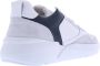 NUBIKK Lage Sneakers Heren Roque Road Wave Maat: 40 Materiaal: Leer Kleur: Wit - Thumbnail 9