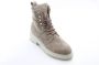 Nubikk Taupe Suède Veterschoen Beige Dames - Thumbnail 2