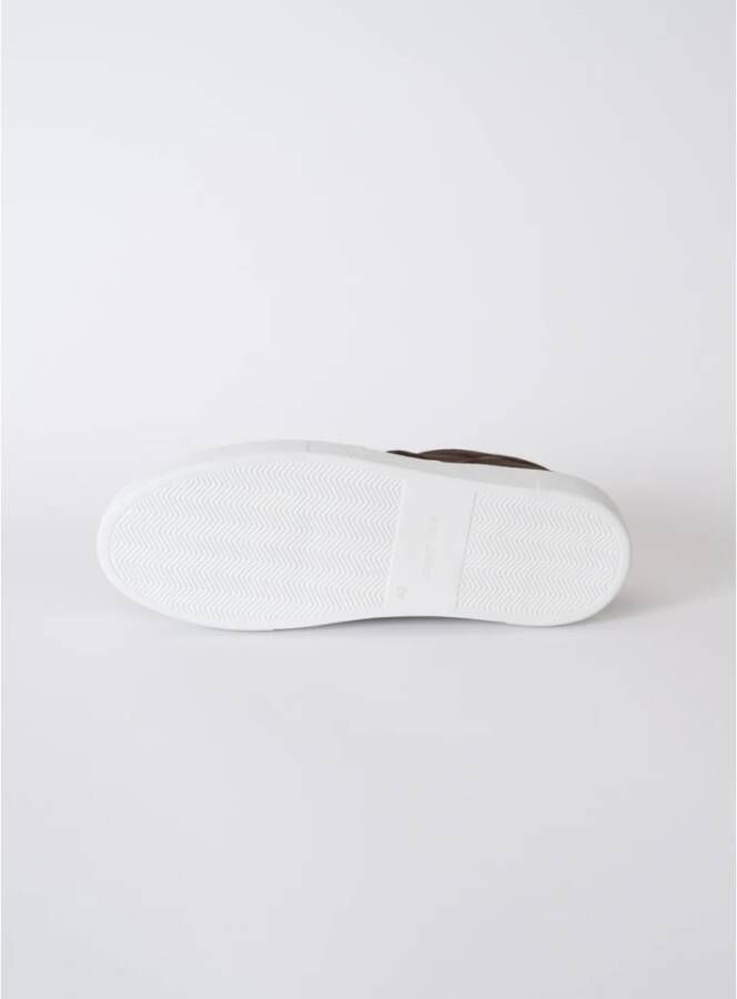 Nubikk Veloursleren sneaker met rubberen zool