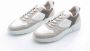 Nubikk Wit Grijs Wave Sneakers voor Casual Dagen Multicolor Heren - Thumbnail 3