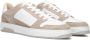 NUBIKK Lage Sneakers Heren Basket Court Heren Maat: 46 Materiaal: Nubuck Kleur: Wit - Thumbnail 6