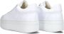 NUBIKK Lage Sneakers Dames Bayou Platform Maat: 39 Materiaal: Leer Kleur: Wit - Thumbnail 4