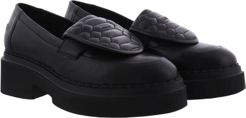 Nubikk Zwarte Gatsby Loafer Dames Schoen Black Dames