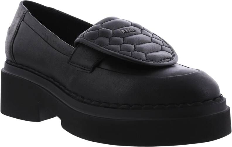 Nubikk Zwarte Gatsby Loafer Dames Schoen Black Dames