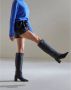 NUBIKK Hoge Laarzen Dames Isa Bella Maat: 37 Materiaal: Leer Kleur: Zwart - Thumbnail 12