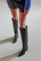 NUBIKK Hoge Laarzen Dames Isa Bella Maat: 37 Materiaal: Leer Kleur: Zwart - Thumbnail 13