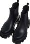 Nubikk Zwarte Rubber Enkellaarzen Black Dames - Thumbnail 5