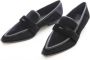 Nubikk Zwarte Velvet Loafer Black Dames - Thumbnail 3