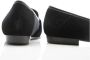 Nubikk Zwarte Velvet Loafer Black Dames - Thumbnail 4