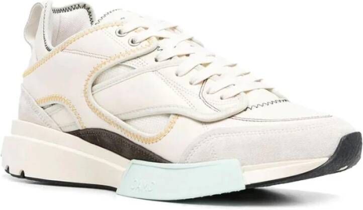 Oamc Aurora Runner Natural White Sneaker White Heren