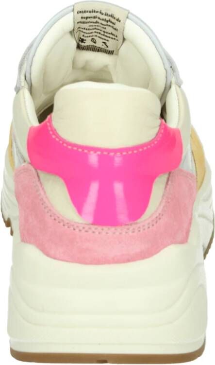 Ocra Sportieve Lage Sneakers Geel Dessin