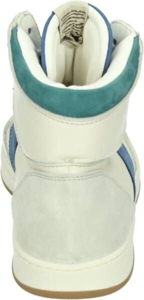 Ocra Sportieve Witte Leren Sneakers