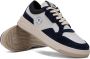 Off The Pitch Ademende Sneakers Blauw Beige Heren - Thumbnail 2