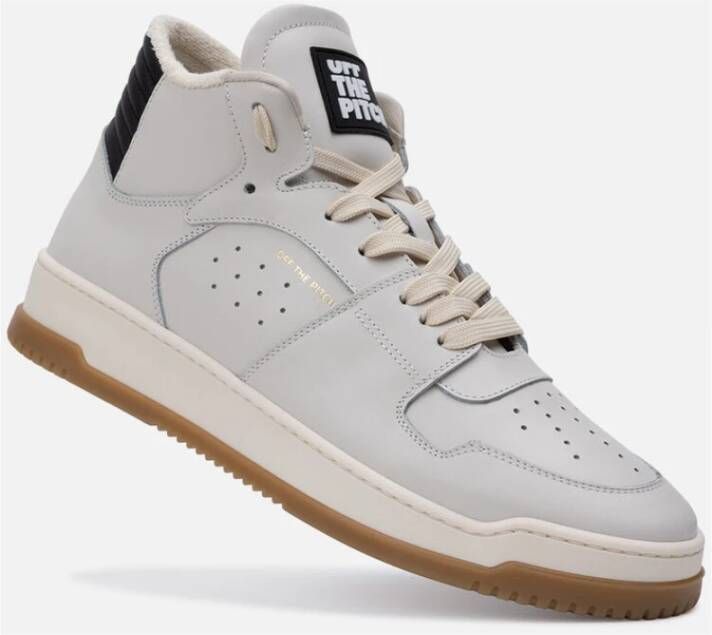 Off The Pitch Supernova Mid Sneakers Heren Lichtgrijs Zwart