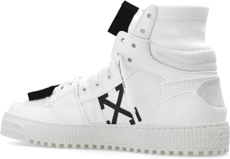 Off White 3.0 Hoge sneakers voor buiten de baan Wit Heren