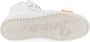 Off White Leren sneakers met stoffen inzetstukken White Heren - Thumbnail 11