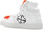 Off White Leren sneakers met stoffen inzetstukken White Heren - Thumbnail 5