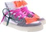 Off White Heren 3.0 Off Court Suede Canvas Multicolor Heren - Thumbnail 5