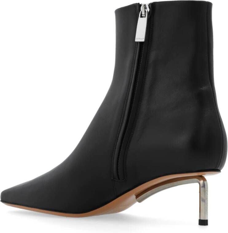Off White Allen enkellaarzen met hak Zwart Dames