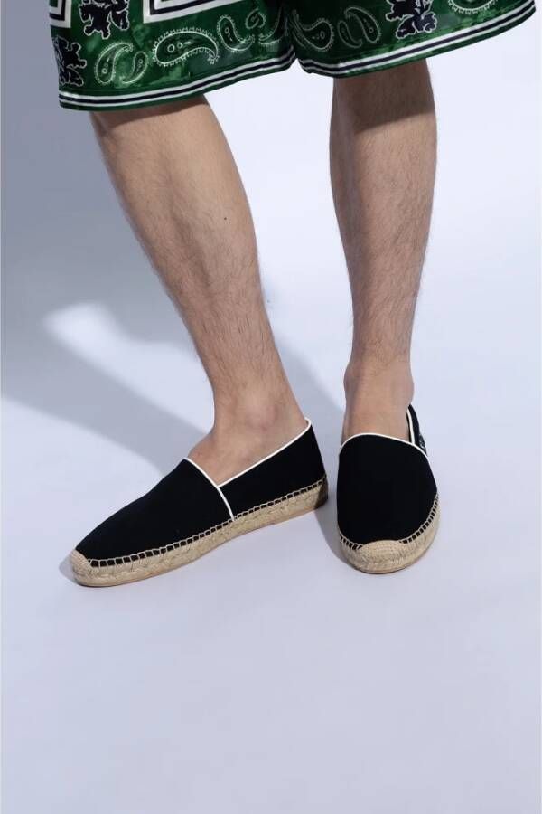 Off-White Anglette espadrilles met borduurwerk Zwart - Foto 2
