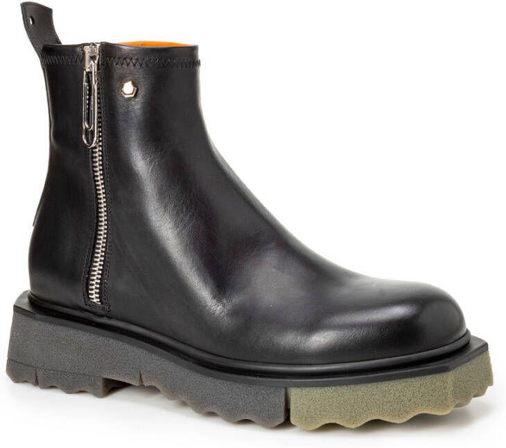 Off-White Enkellaarzen Zwart - Foto 6
