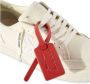 Off White Beige Canvas Sneakers met Arrows Motief Beige Dames - Thumbnail 5