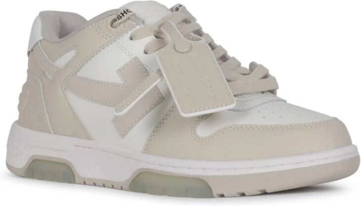 Off White Dames Out Of Office Sneaker Wit Beig White Dames - Foto 11