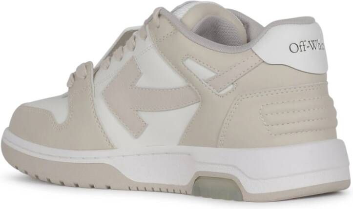 Off White Dames Out Of Office Sneaker Wit Beig White Dames - Foto 12