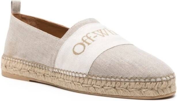 Off-White Bookish espadrilles Beige - Foto 3