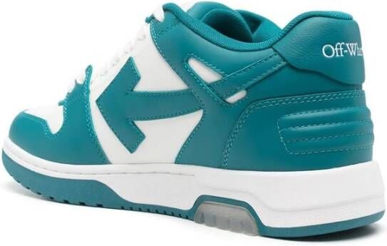 Off White Blauwe Vetersneaker Blue Heren