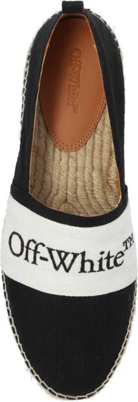 Off White Boekachtige espadrilles Black Heren