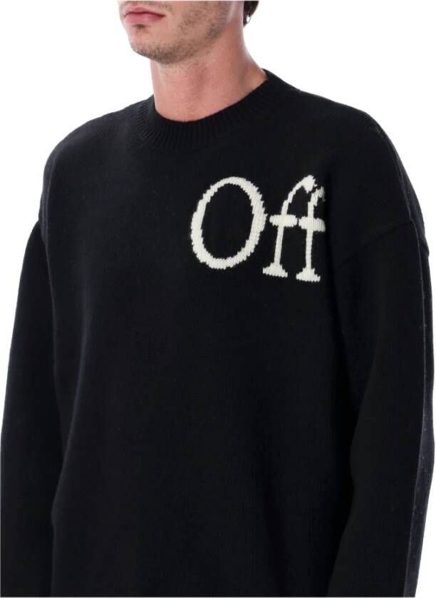 Off White Bookish Shared Knit Crewneck