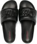 Off White Bookish Sponge Logo Slides Zwart - Thumbnail 2