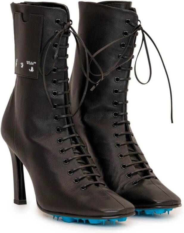 Off White Boots Black Dames