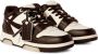 Off White Bruin Leren Sneakers Stijlvol Modern Chic Black Heren - Thumbnail 7