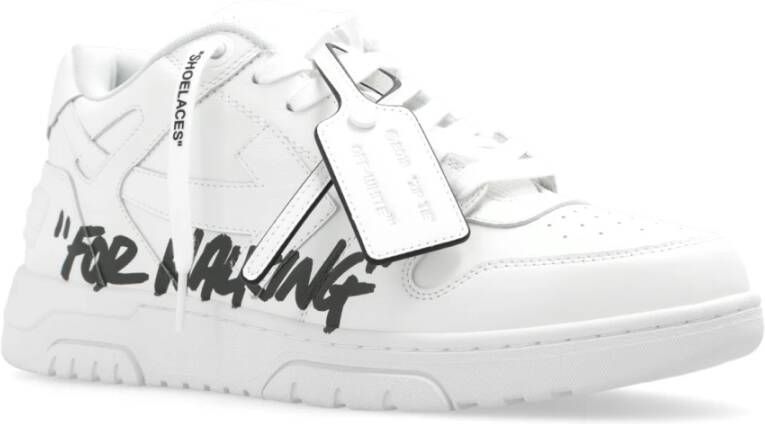 Off White Out Of Office For Walking Sneakers White Heren