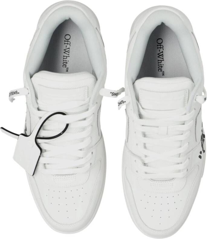 Off White Out Of Office For Walking Sneakers White Heren