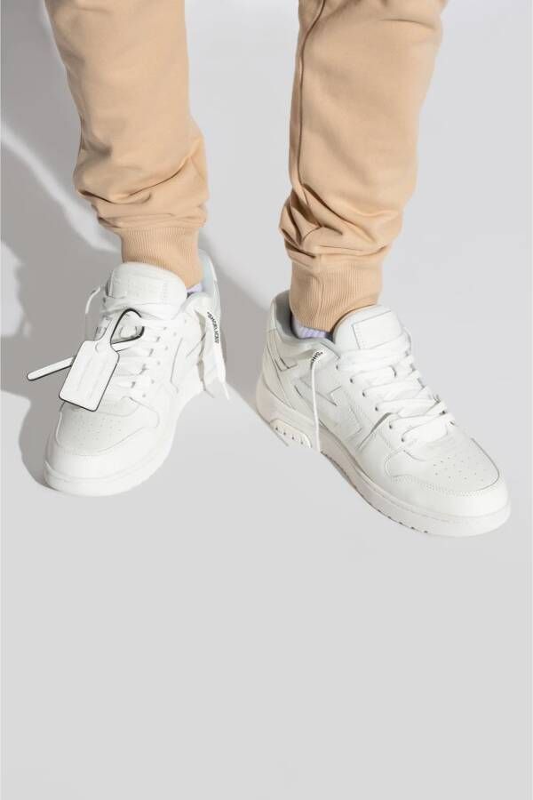 Off White Out Of Office For Walking Sneakers White Heren