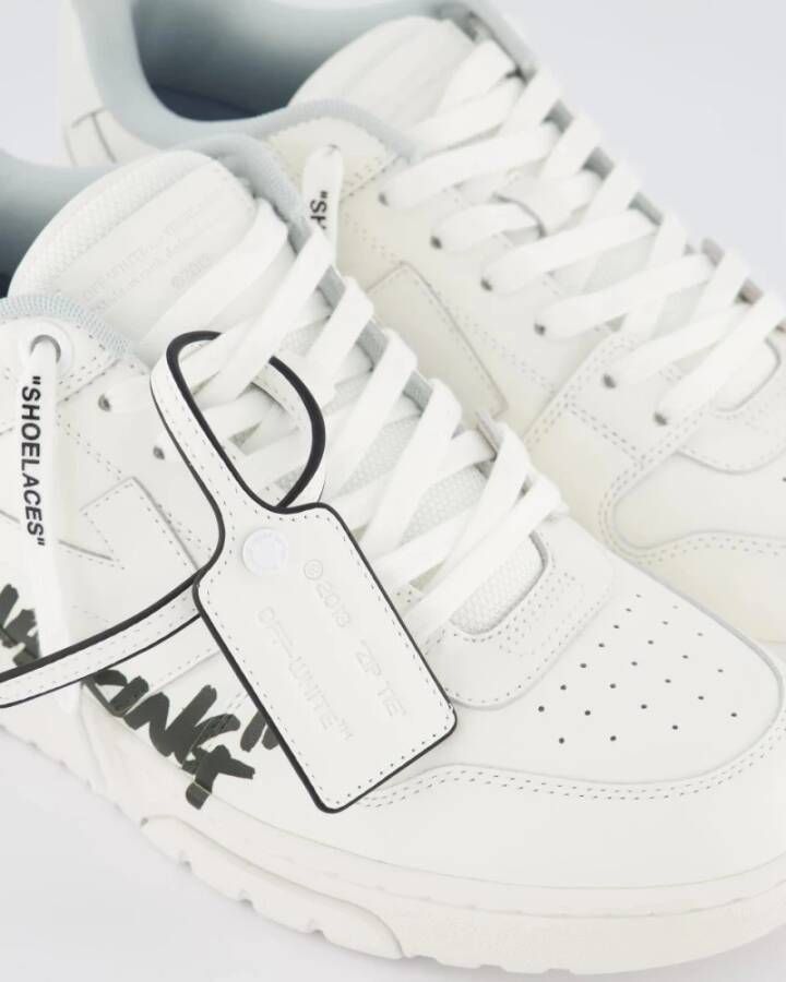 Off White Out Of Office For Walking Sneakers White Heren