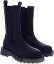 Off White Zwarte Groene Leren Chelsea Laarzen met Sponszool Black Dames - Thumbnail 3