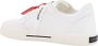 Off White Canvas Vulcanized Sneakers met Pijl Logo White Heren - Thumbnail 4
